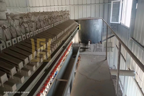 寧夏市100平方自動拉板使用現場