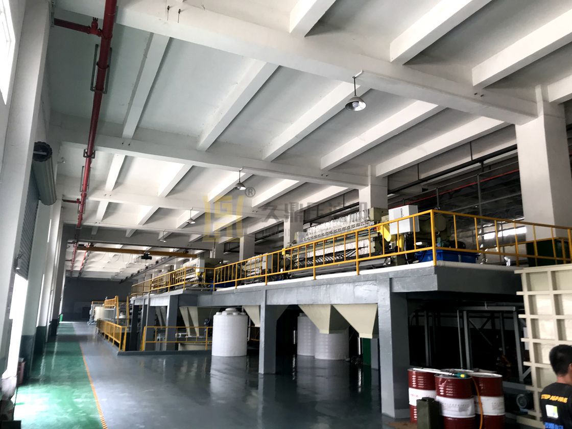湖北鋰電行業(yè)廢水處理，使用4臺(tái)250平方翻板式壓濾機(jī) (2).jpg